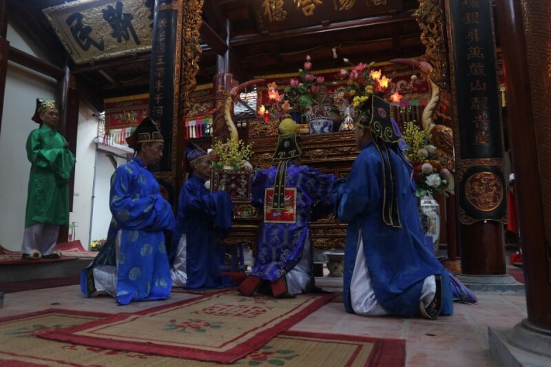 Traditional festival of Da Sy village