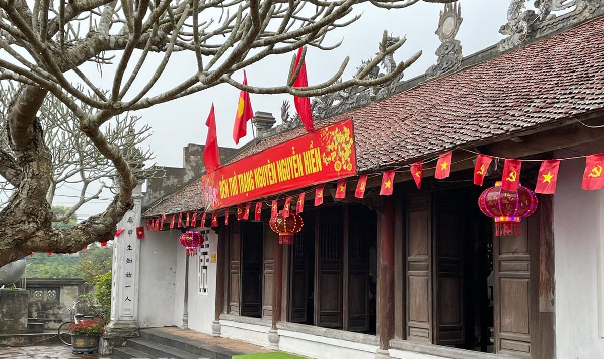 Temple dedicated to the First-ranked Scholar Nguyen Hien
