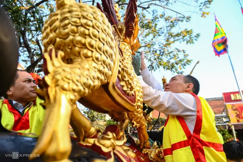 ドンキー村の祭り