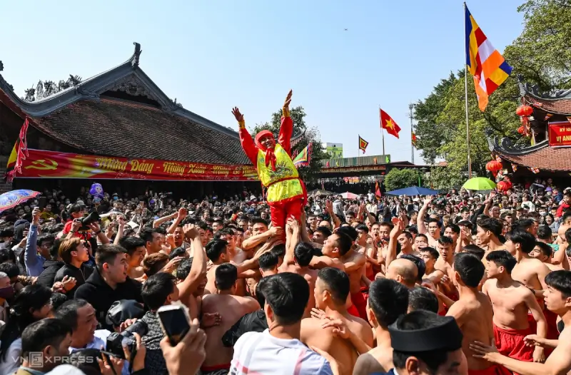 ドンキー村の祭り