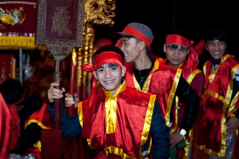 Van Vy fishing village festival