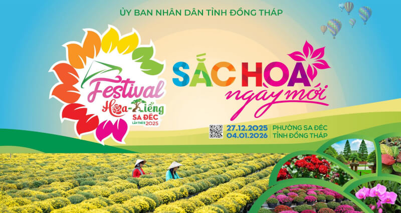 Festival Hoa – Kiểng Sa Đéc 2025