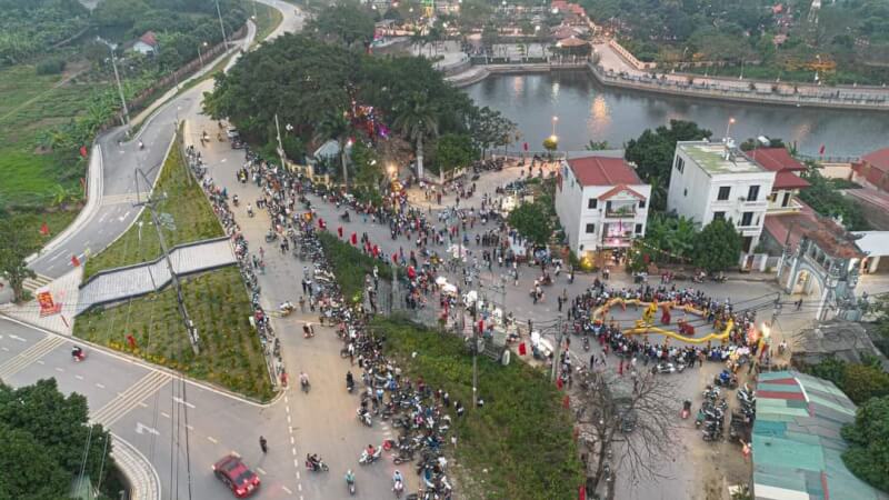 Traditional festival of Ha Mo village