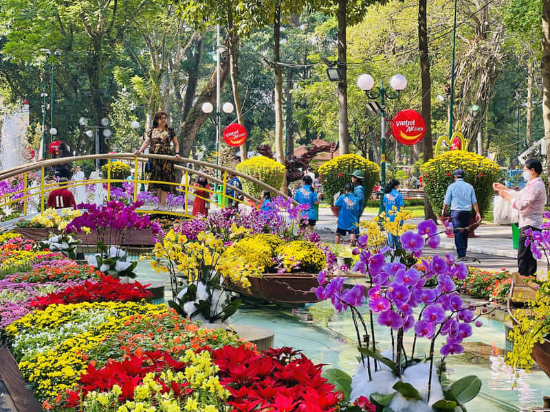Lễ hội hoa xuân TP.HCM