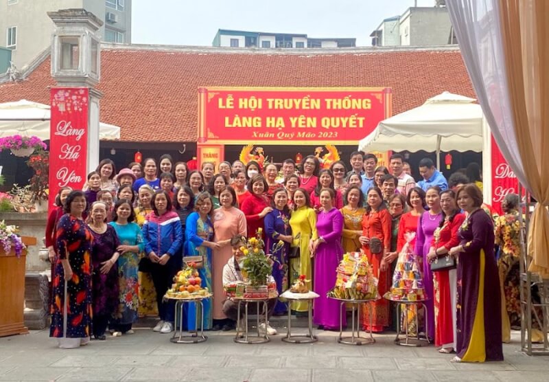 ディン・ハー・イェン・クイェットの伝統的な祭り