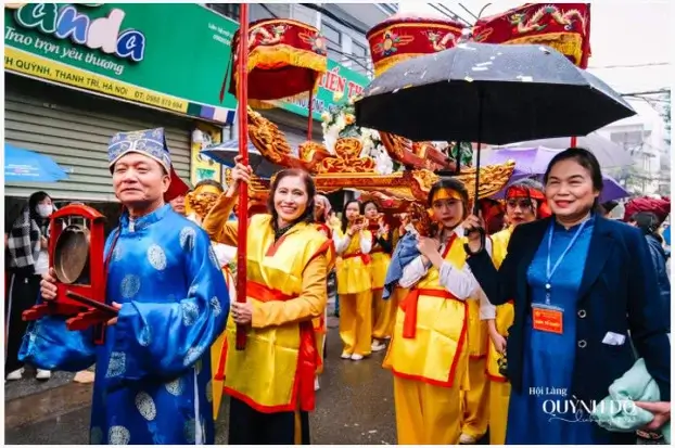 Traditional festival of Quynh Do village