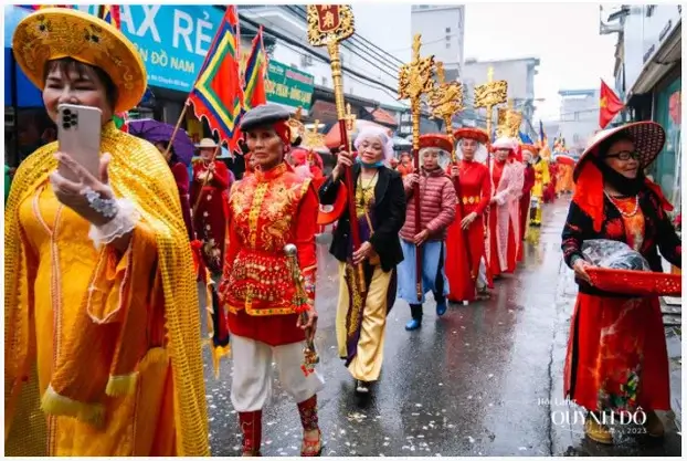 Traditional festival of Quynh Do village