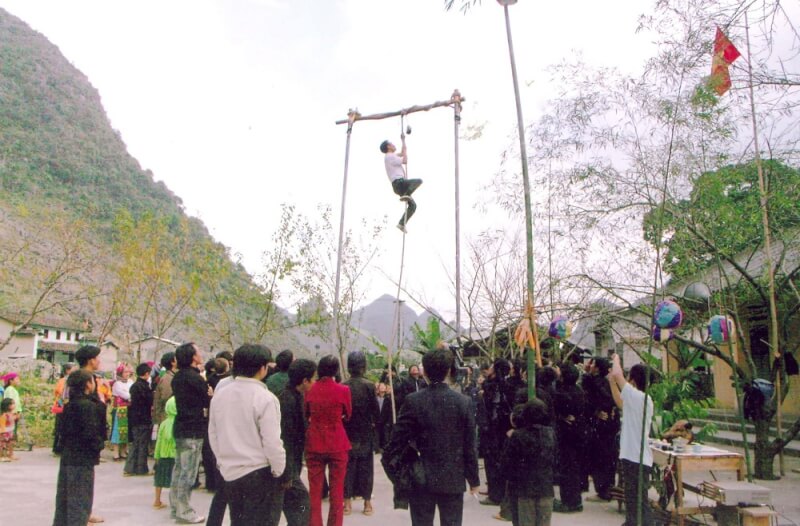 하장(Ha Giang)의 가우타오(Gau Tao) 축제