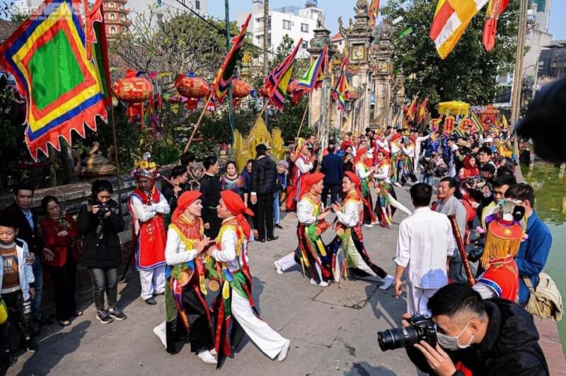 Lễ hội truyền thống làng Triều Khúc