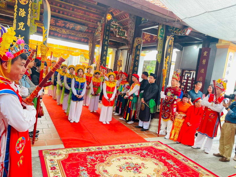 Lễ hội truyền thống làng Triều Khúc