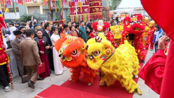 Traditional festival of An Ha village
