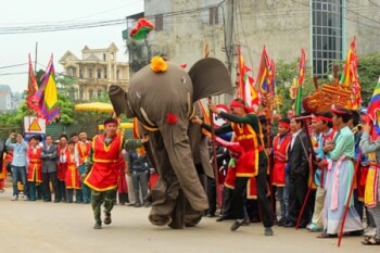 Dao Xa elephant procession festival