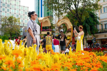 Lễ hội hoa Tết '4 miền' tại TP Hồ Chí Minh