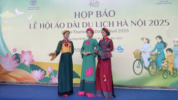 2025년 하노이 관광 아오자이 축제