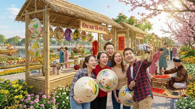 Lễ hội hoa Xuân 2026 tại Waterpoint