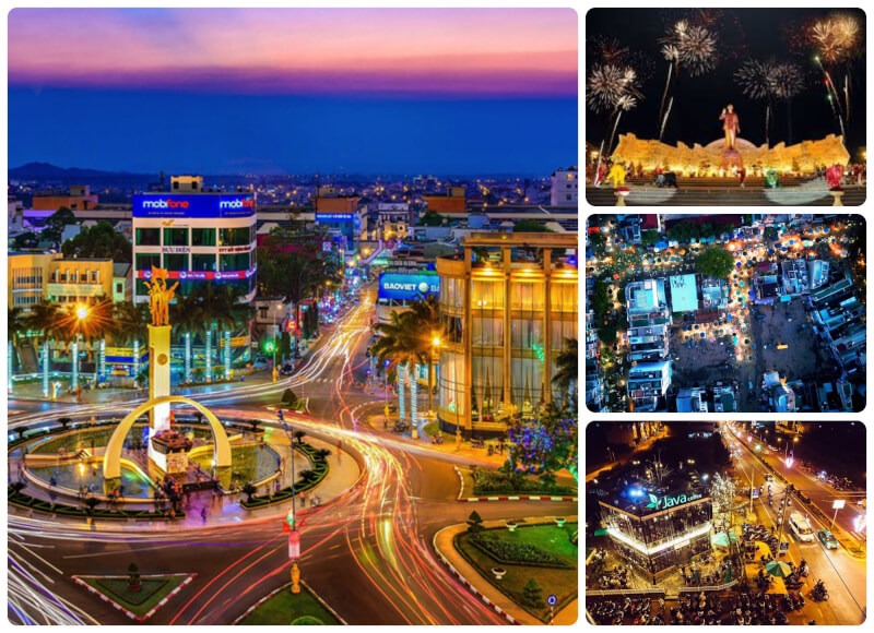 PLEIKU VỀ ĐÊM - VẺ ĐẸP CỦA NHỮNG ĐIỀU GIẢN DỊ