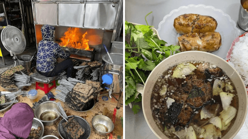 hương vị thịt nướng than hoa thơm nức mũi