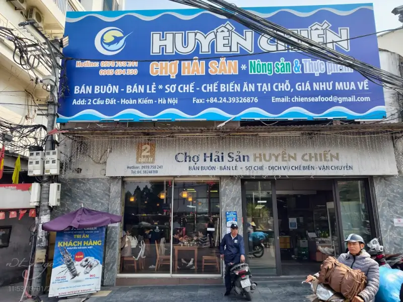 Oanh Tạc Thiên Đường Hải Sản Huyền Chiến Tại Số 2 Cầu Đất
