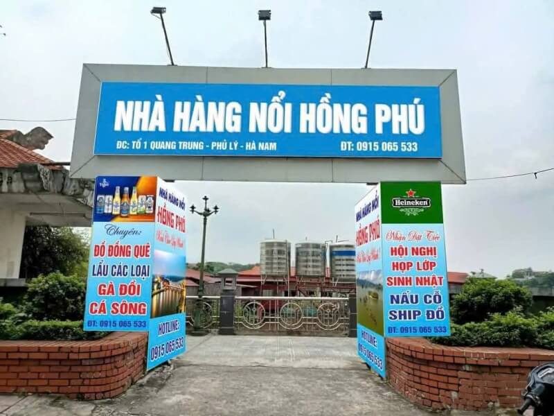 Trải Nghiệm Ẩm Thực Trên Sông Đáy Tại Nhà Hàng Nổi Hồng Phú