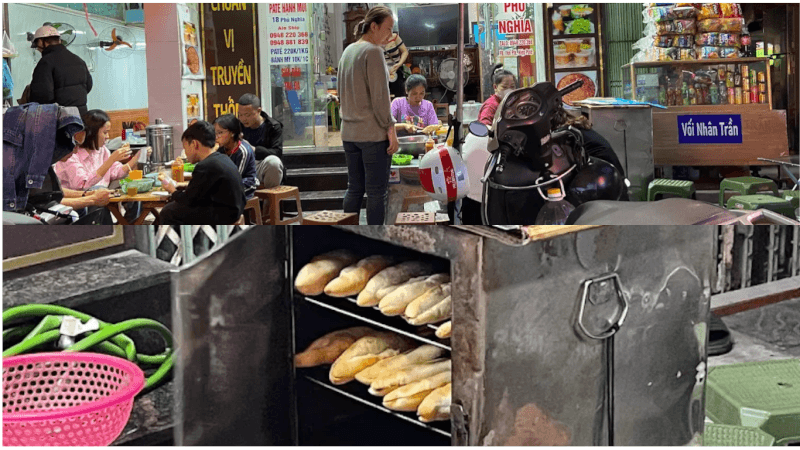 chế biến nóng hổi mỗi ngày