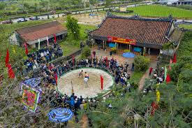 Sức Hút Khó Cưỡng Từ Hội Vật Làng Thủ Lễ Đầu Năm