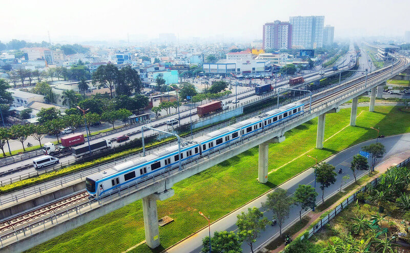 Tàu diện METRO Sài Gòn