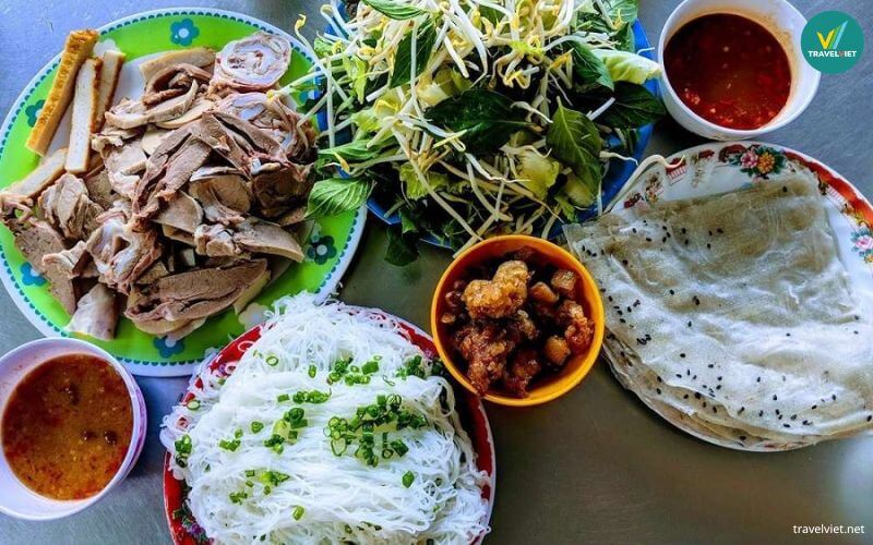 Bánh hỏi lòng heo