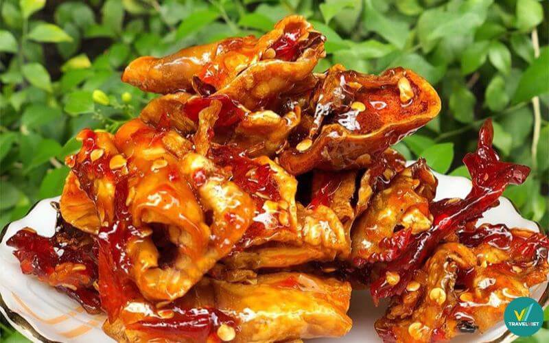 Mực rim tỏi ớt