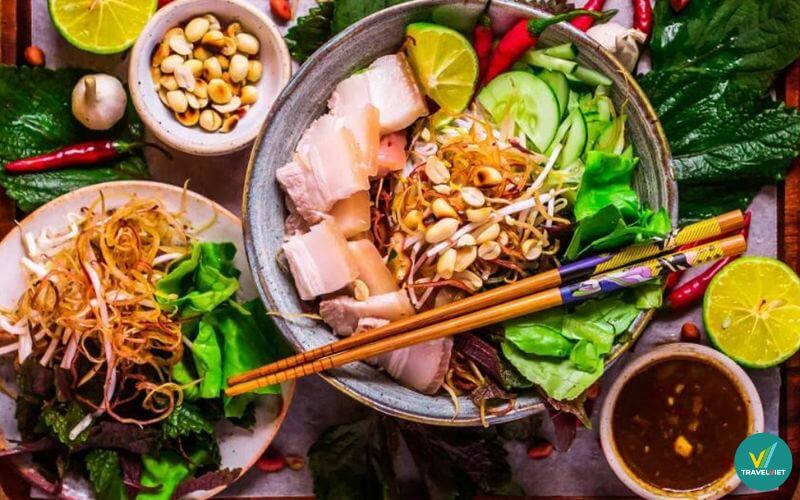 Bún mắm nêm Gia Lai