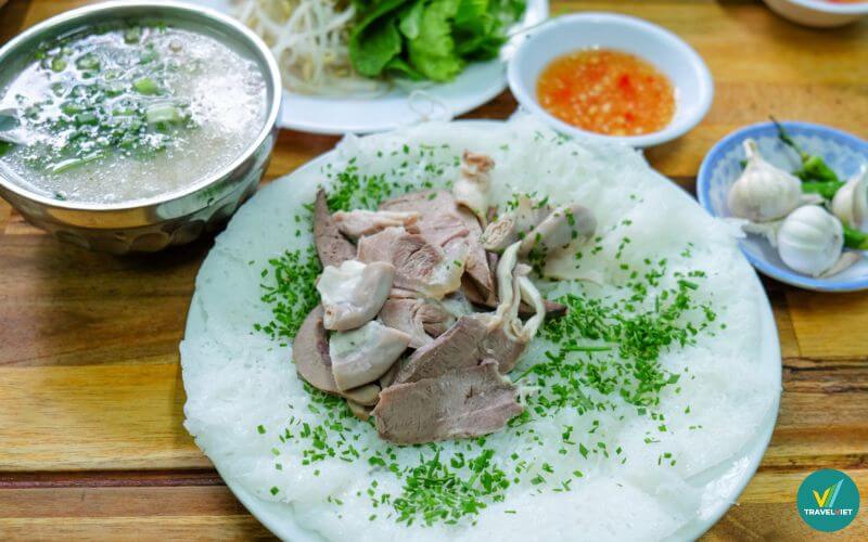 Bánh hỏi lòng heo