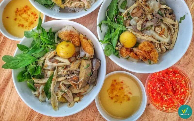 Bánh ướt lòng gà Lâm Đồng