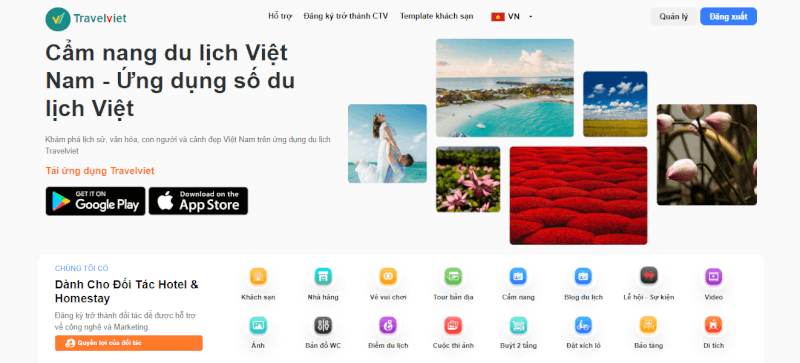 TravelViet ra mắt cẩm nang du lịch Việt Nam và 34 tỉnh tình mới nhất