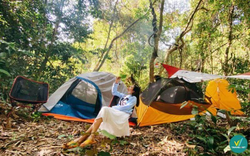 Cắm trại qua đêm ở vườn quốc gia Cúc Phương