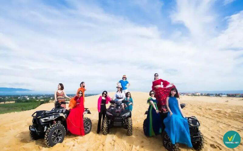 Check-in đồi cát Quang Phú