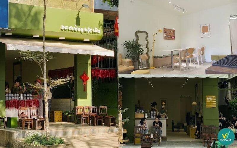 Tiệm cafe Bơ Đường Bột Sữa