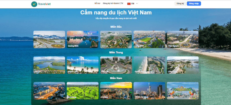 TravelViet ra mắt cẩm nang du lịch Việt Nam và 34 tỉnh thành