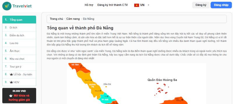 TravelViet ra mắt cẩm nang du lịch Việt Nam