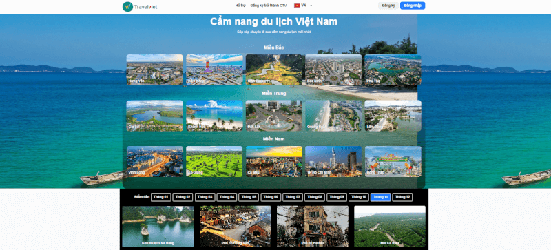 TravelViet ra mắt cẩm nang du lịch