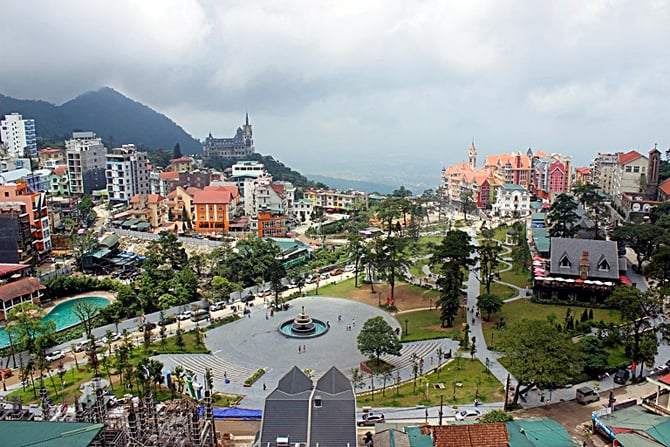 Những con đường quanh thị trấn