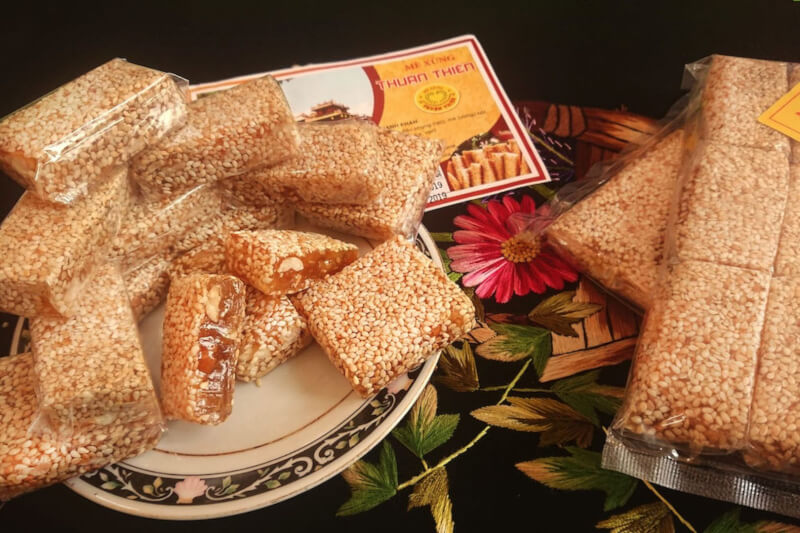 Mè xửng - món quà lưu niệm tại Huế