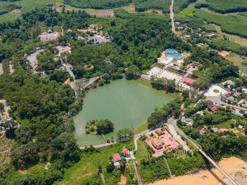 长山烈士陵园蓄水池