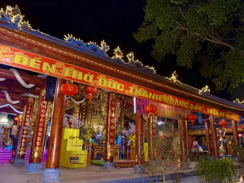 Các lễ hội ở đền Ông Hoàng Bảy Bảo Hà