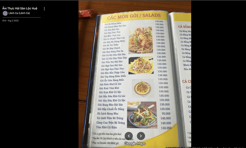 Ẩm Thực Hải Sản Lộc Huệ