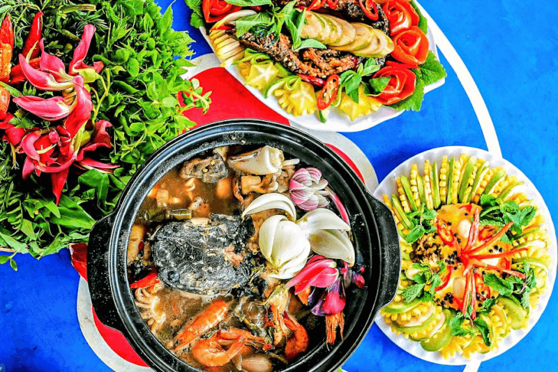 Ẩm thực tại Mũi Cà Mau