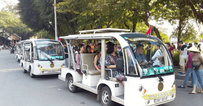 Gợi ý phương tiện di chuyển trong Khu du lịch Nhà Mát