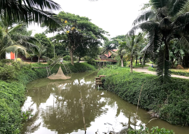 Không gian làng xưa