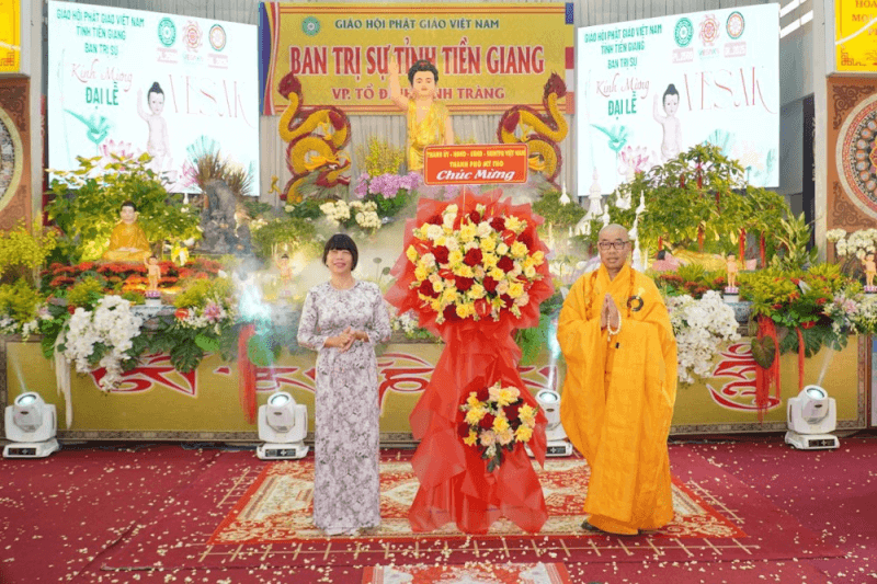 Lễ Phật Đản là sự kiện lớn nhất trong năm tại Chùa Vĩnh Tràng